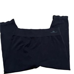 Skineez Black Miracle Beauty Toning Capri Leggings XL